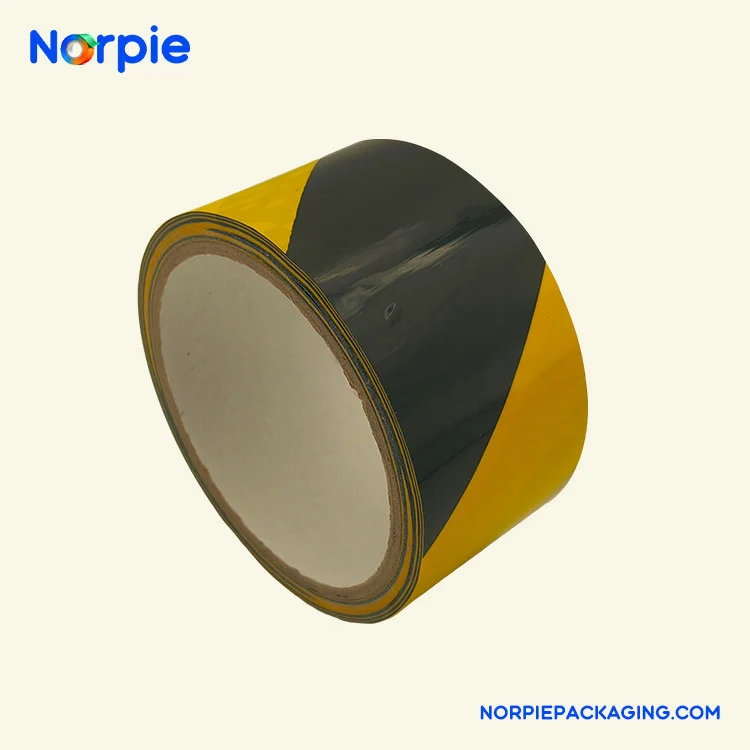 कालो र पहेंलो चेतावनी टेप