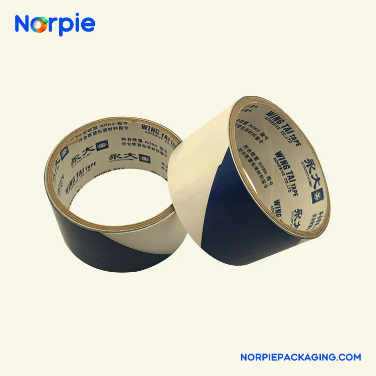 नीलो र सेतो चेतावनी टेप