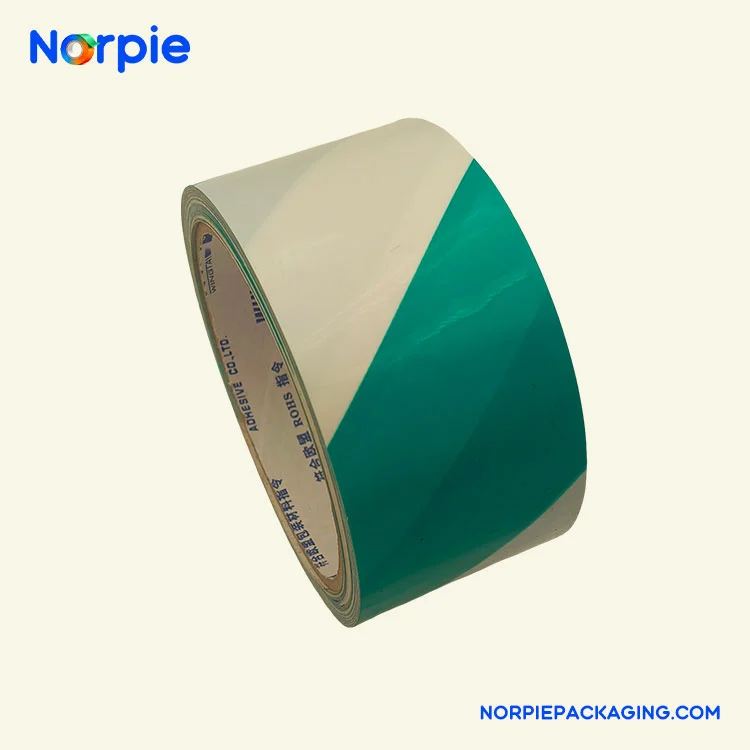 हरियो र सेतो चेतावनी टेप